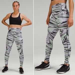 🆕️ Lululemon Swift Speed High-Rise Tight in Paint Glide Warp Multi